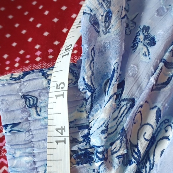 rachel zoe blue and white skirt, Lined | nwt | size Med, Elastic Waist - Picture 8 of 9